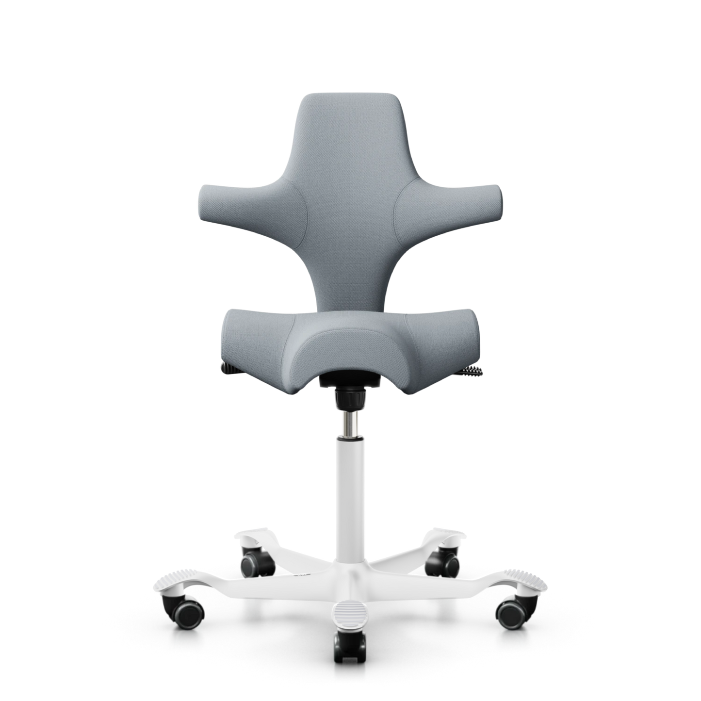 HÅG Capisco 8106 - SC60139 Light-grey / White / 200 mm / Wheels with hard floor (Showroom model)