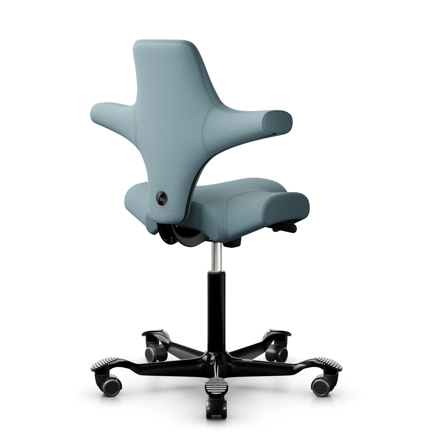 HÅG Capisco 8106 - SC67098 Glacier blue / Black / 200 mm / Wheels for hard floor