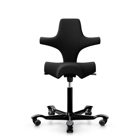 HÅG Capisco 8106 - SC60999 / Black / 200 mm / Wheels for hard floor (Showroom model)