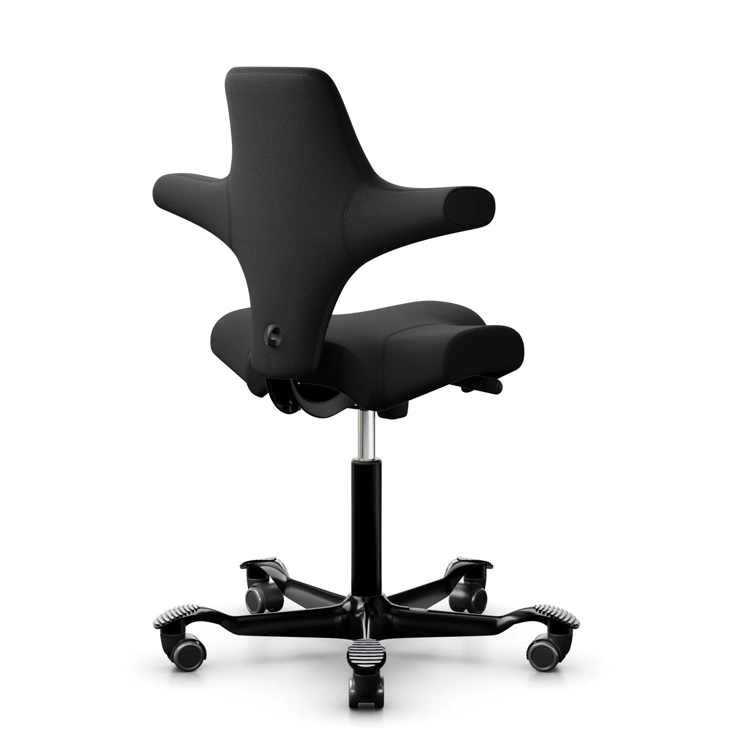 HÅG Capisco 8106 - SC60999 Black / Black / 200 mm / Wheels for hard floor