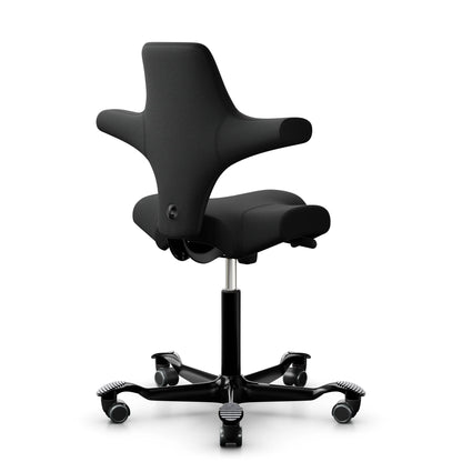 HÅG Capisco 8106 - SC60999 Black / Black / 200 mm / Wheels for hard floor