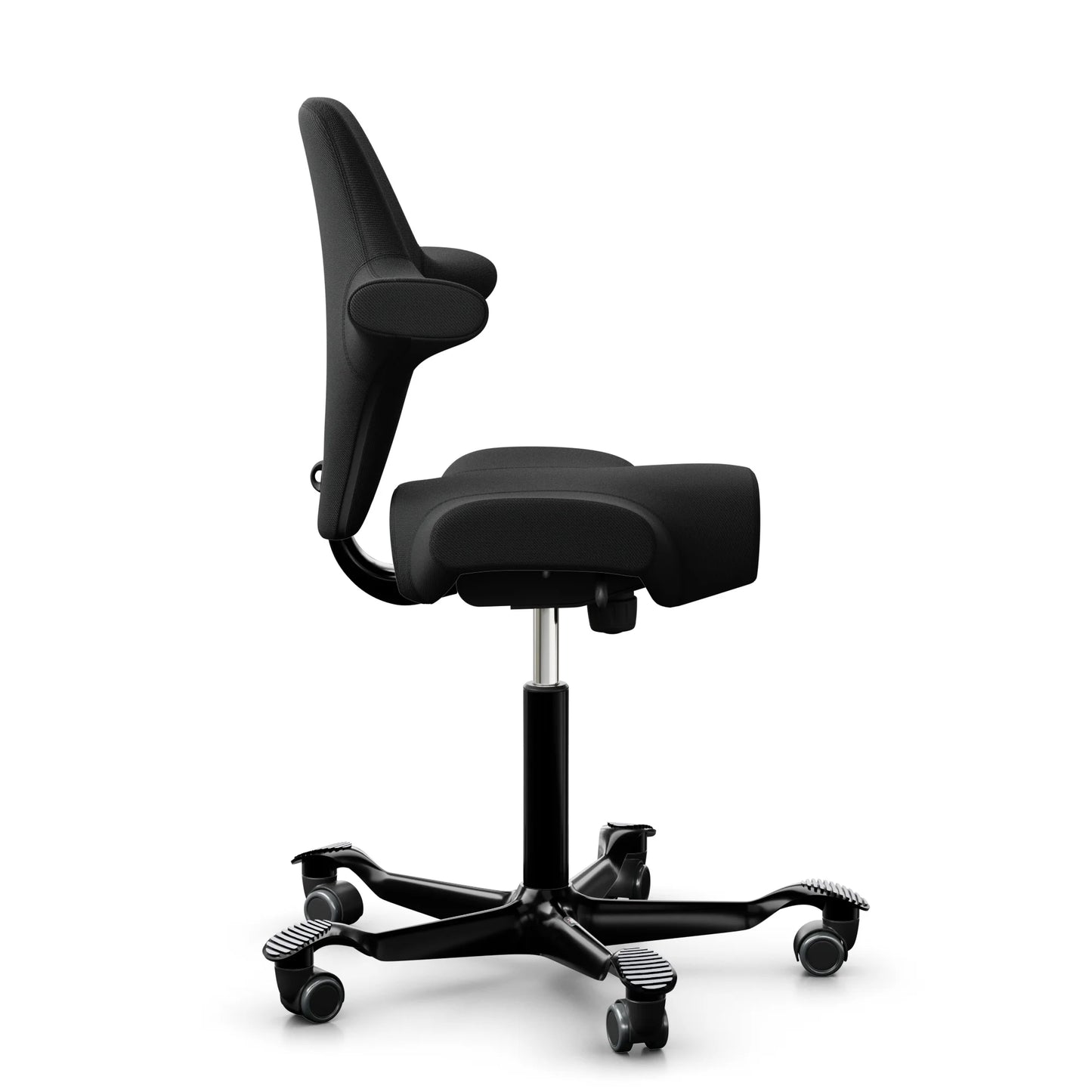 HÅG Capisco 8106 - SC60999 Black / Black / 200 mm / Wheels for hard floor