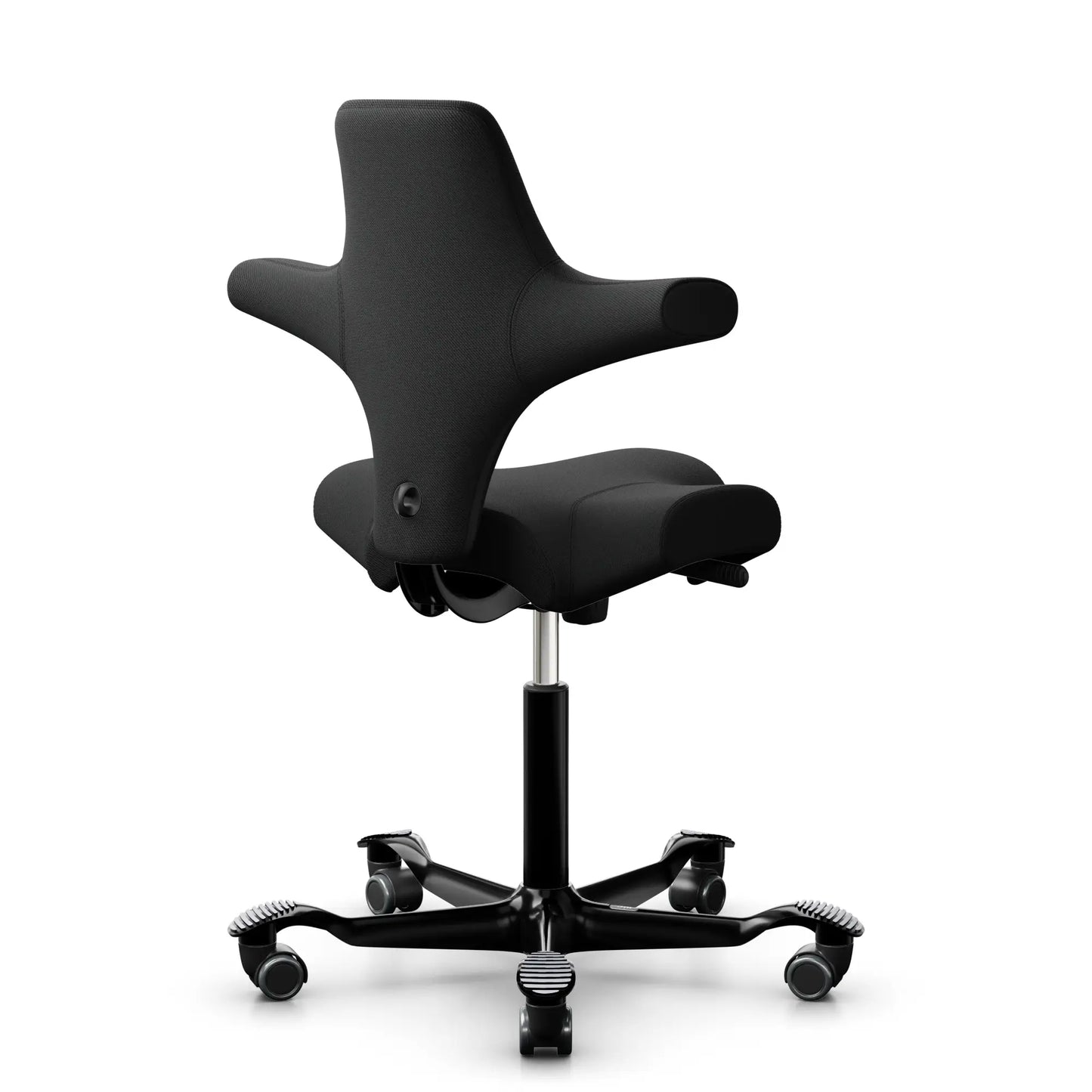 HÅG Capisco 8106 - SC60999 / Negro / 265 mm / Ruedas para suelos duros (modelo de exposición)