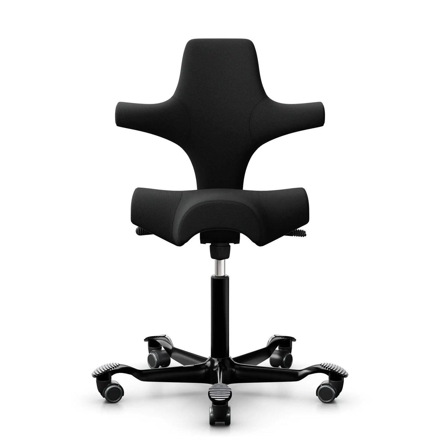 HÅG Capisco 8106 - SC60999 / Negro / 265 mm / Ruedas para suelos duros (modelo de exposición)