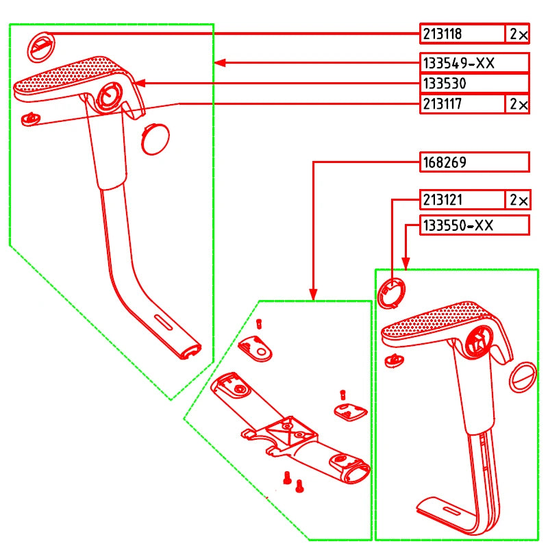 HÅG H09 Spare Parts