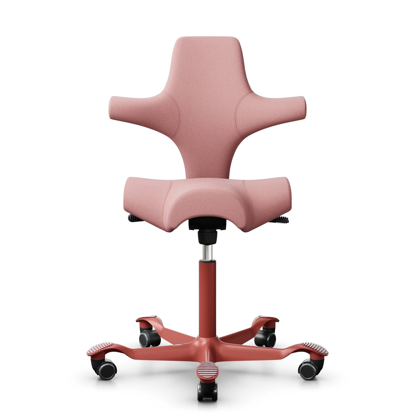 HÅG Capisco 8106 - Special Edition - Steelcut Quartet STQ534 Pink / Blush Rose
