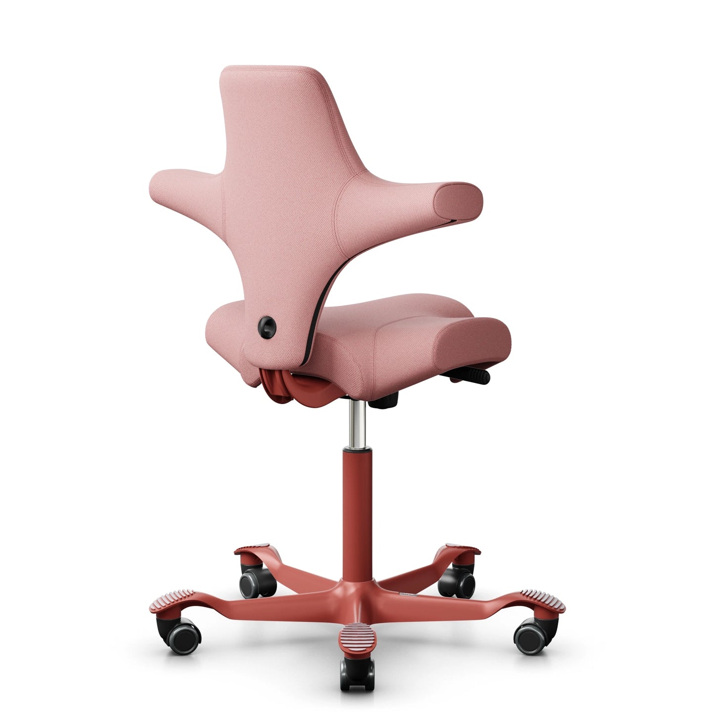 HÅG Capisco 8106 - Special Edition - Steelcut Quartet STQ534 Pink / Blush Rose