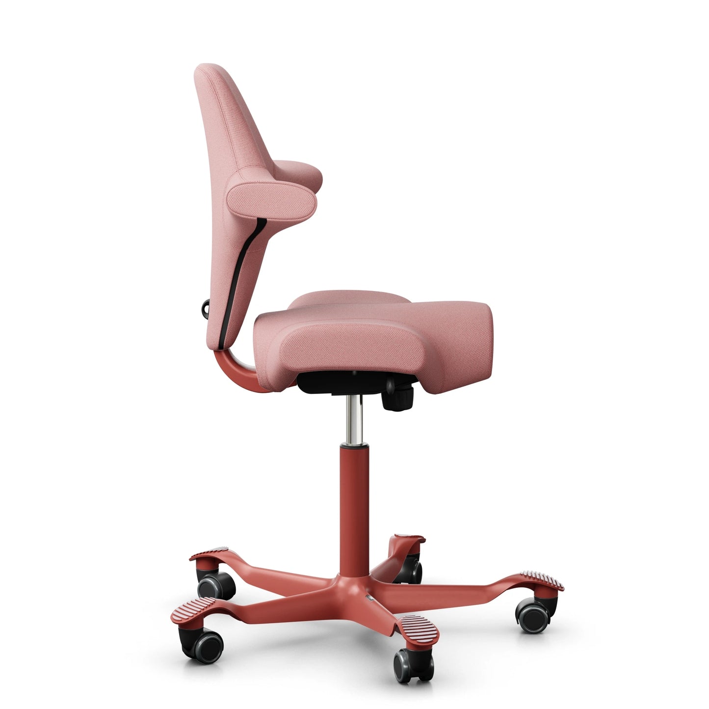 HÅG Capisco 8106 - Special Edition - Steelcut Quartet STQ534 Pink / Blush Rose