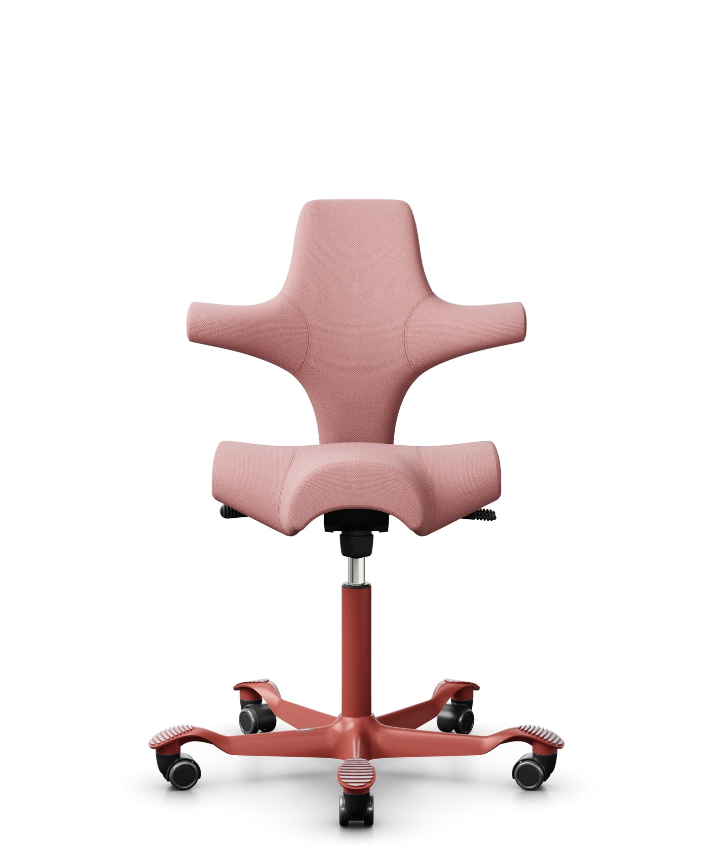 HÅG Capisco 8106 - Special Edition - Steelcut Quartet STQ534 Pink / Blush Rose