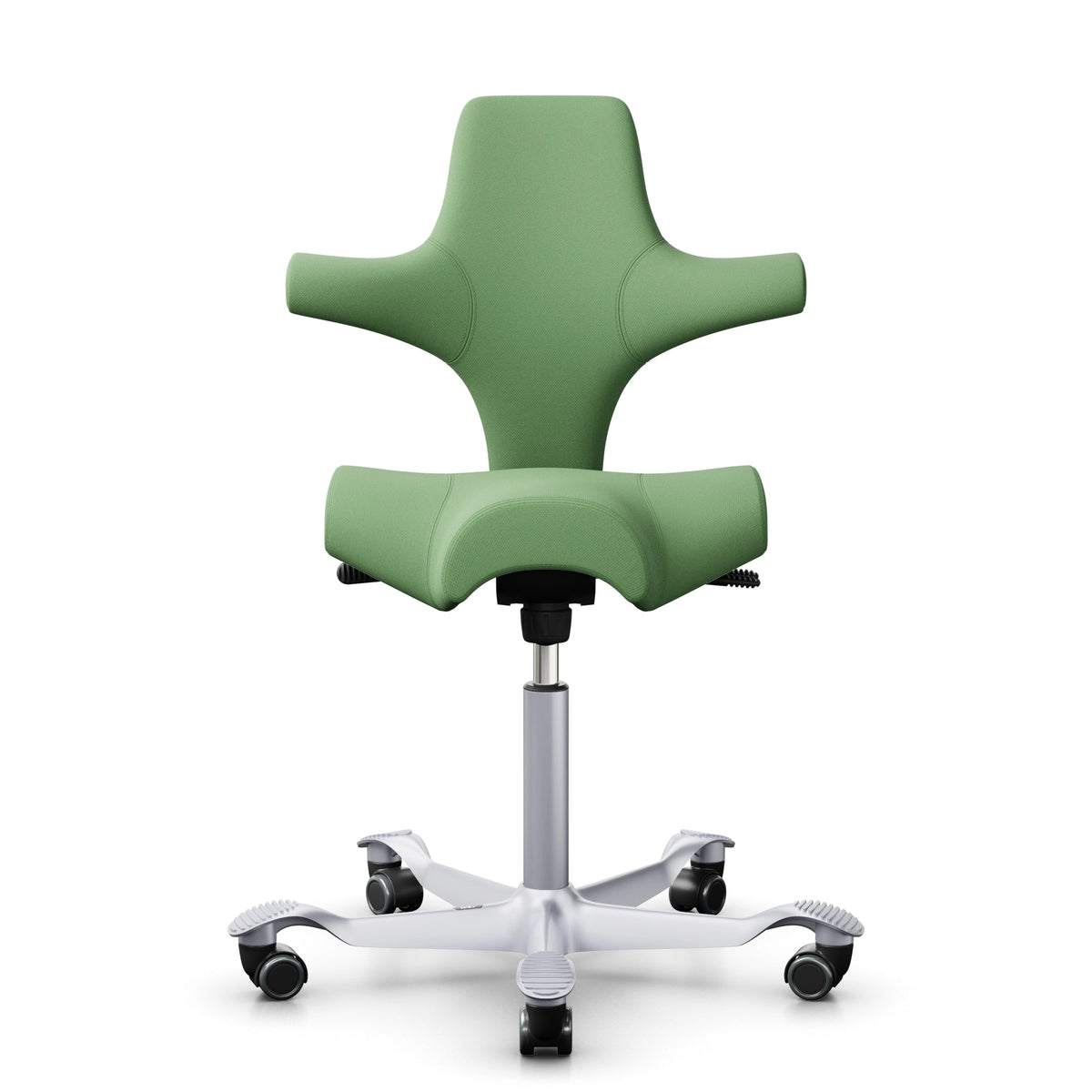 HÅG Capisco 8106 - Steelcut Quartet STT912 Green / Plata