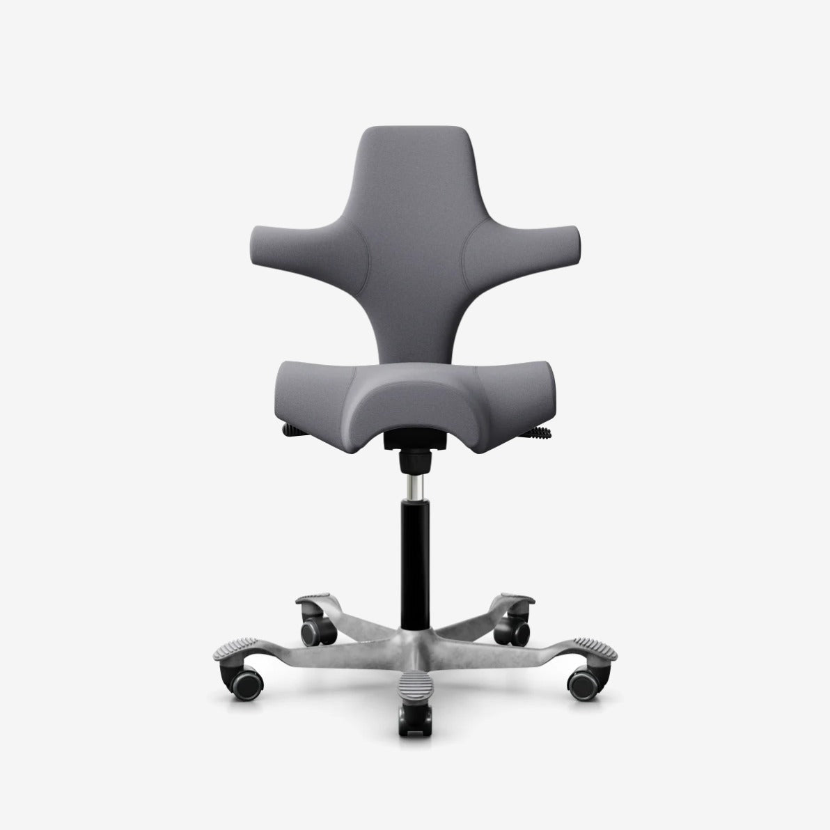 HÅG Capisco 8106, Xtreme Dunkelgrau (EXR081), Gestell Tumbled