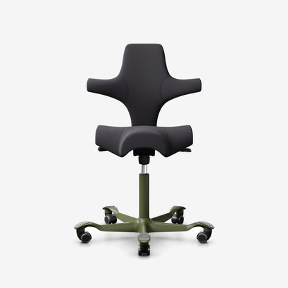 HÅG Capisco 8106, Xtreme Anthrazit (EXR145), Gestell Moss Grey