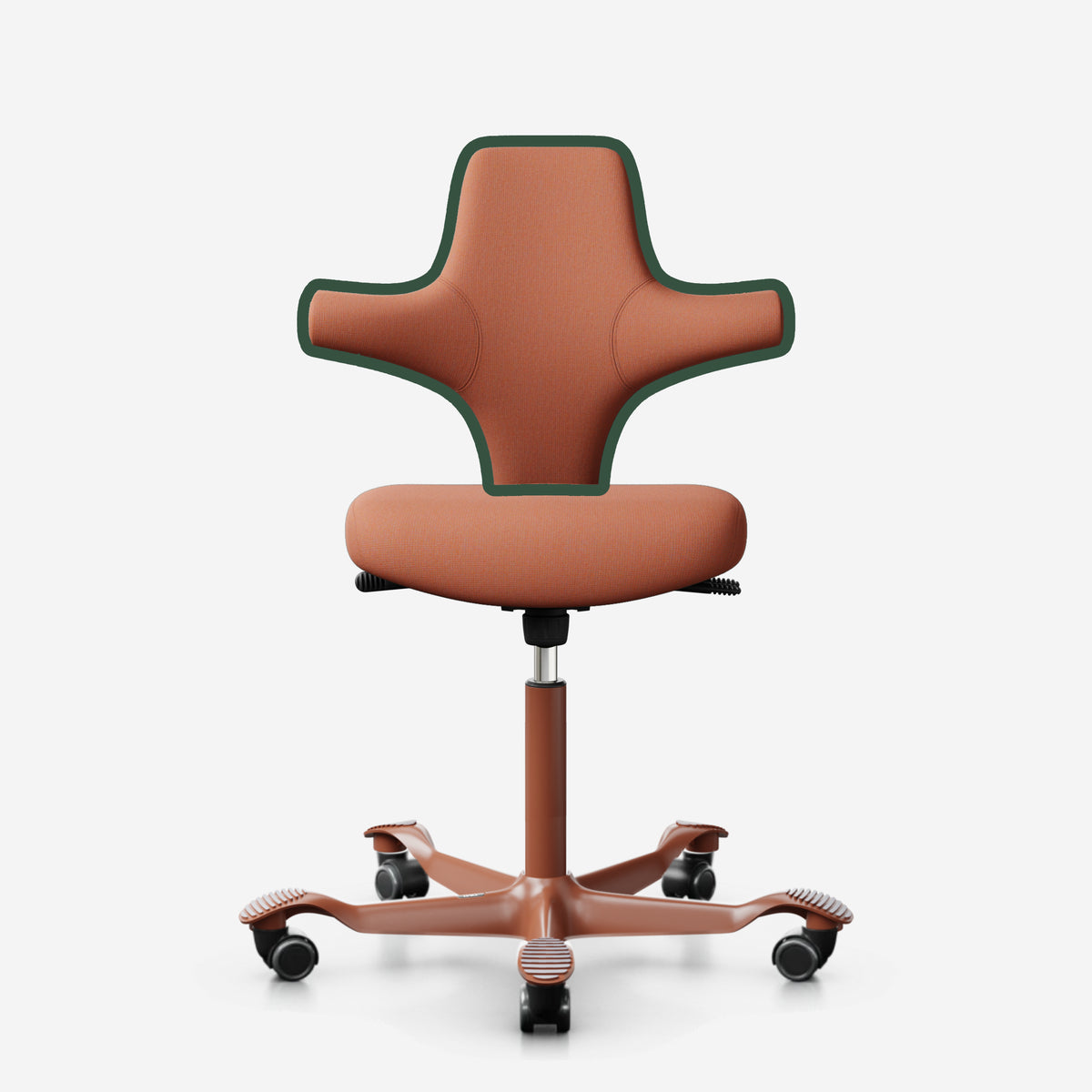 HÅG Capisco 8126 ergonomic saddle office chair in Black