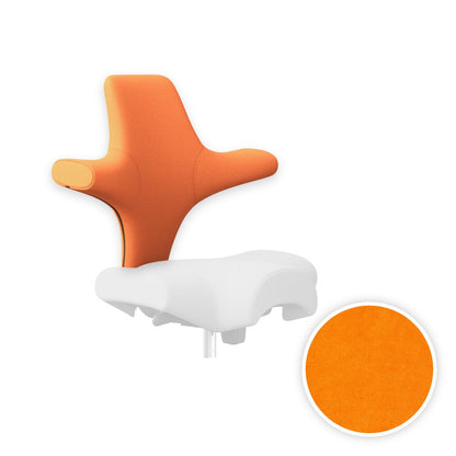 HÅG Capisco backrest cover in Comfort+ Orange CMF63001