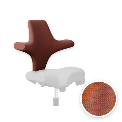 HÅG Capisco backrest cover in Capture Coral CPT4301