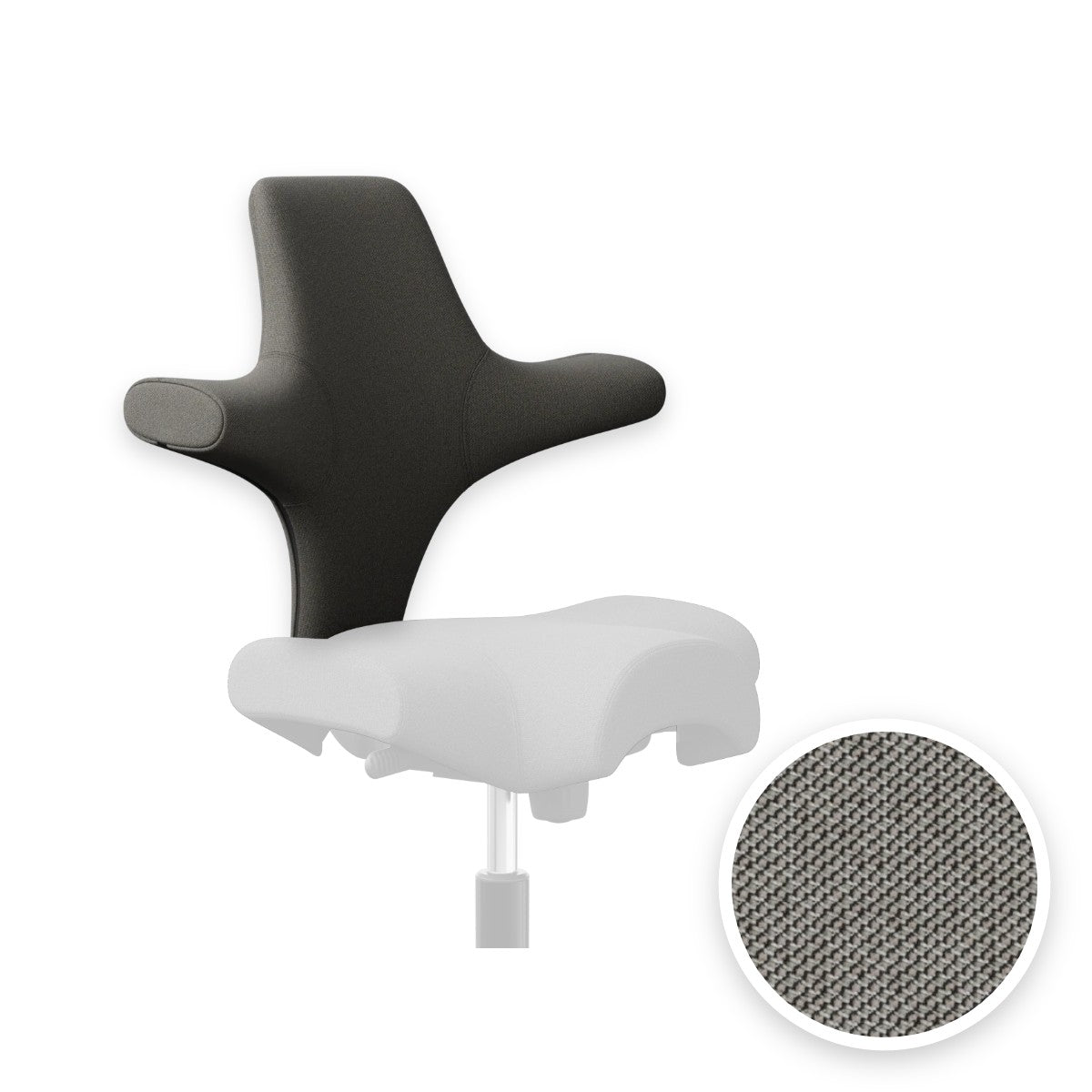 HÅG Capisco backrest cover in Capture Warm grey CPT4401