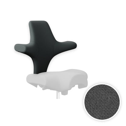 HÅG Capisco backrest cover in Cura Grey CU60109