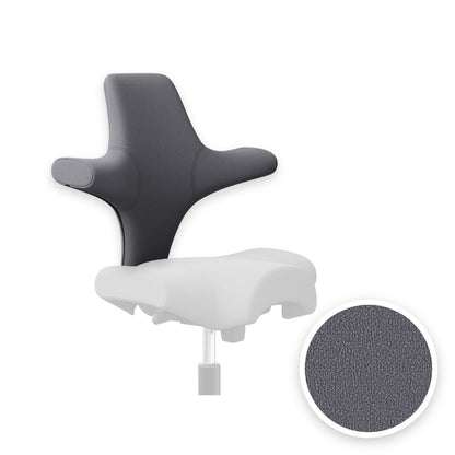 HÅG Capisco backrest cover in Xtreme Grey EXR081