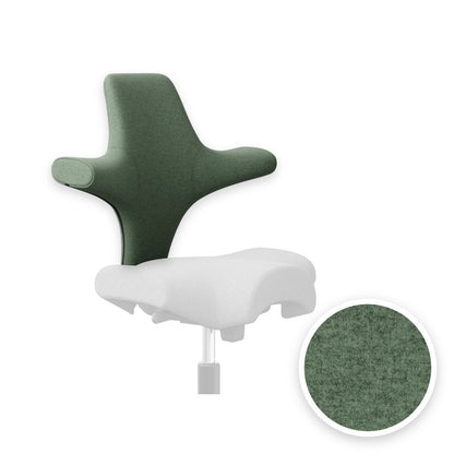 HÅG Capisco backrest cover in Focus Melange Green melange FCM68247