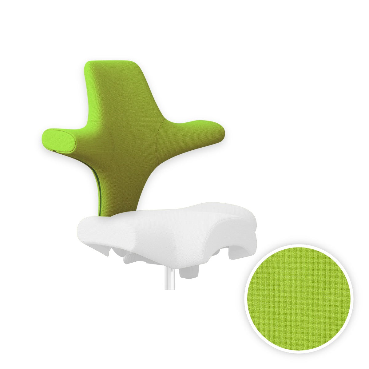 HÅG Capisco backrest cover in Fame Green FM68144