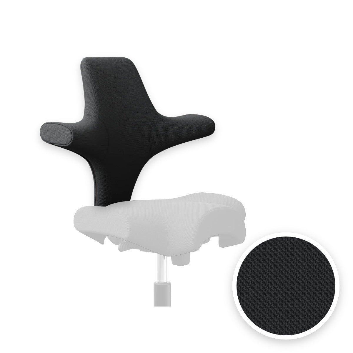 HÅG Capisco backrest cover in Select Charcoal SC60051