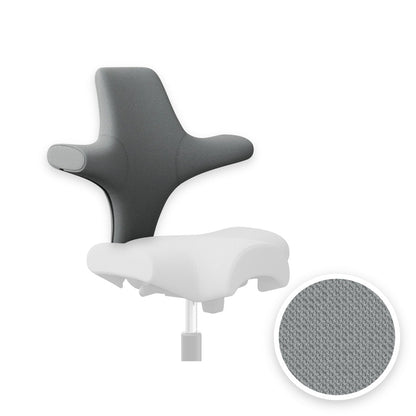 HÅG Capisco backrest cover in Select Light ash grey SC60131