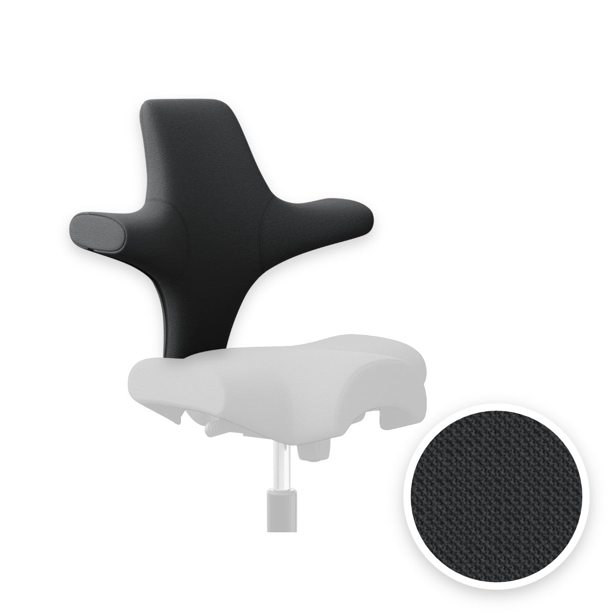 HÅG Capisco backrest cover in Select Dark grey SC60134