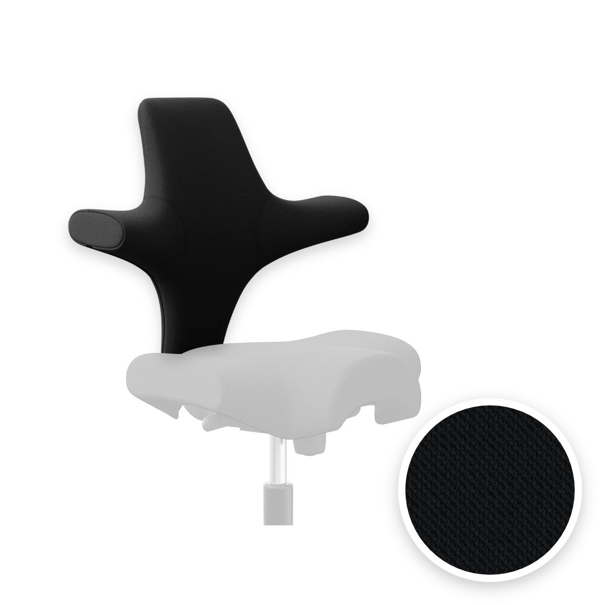 HÅG Capisco backrest cover in Select Black SC60999