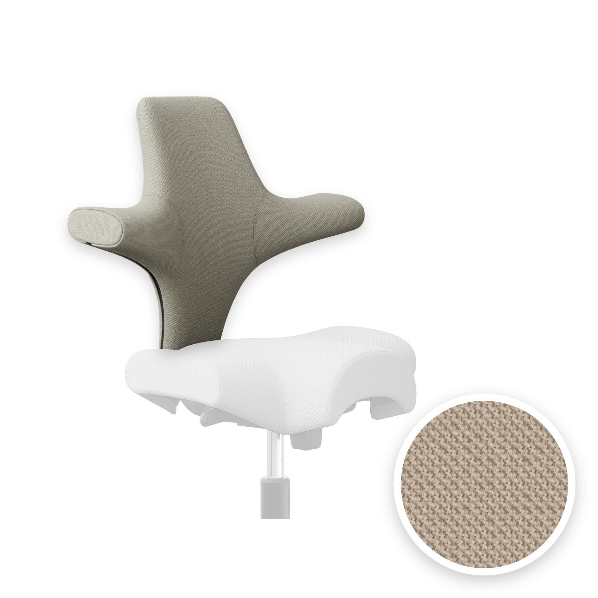 HÅG Capisco backrest cover in Select Light beige SC61188