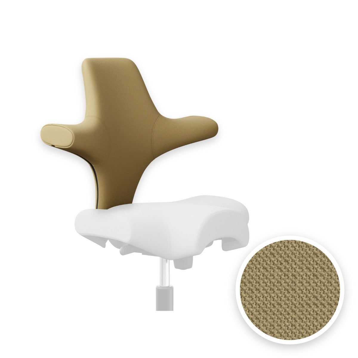HÅG Capisco backrest cover in Select Light ochre SC62097