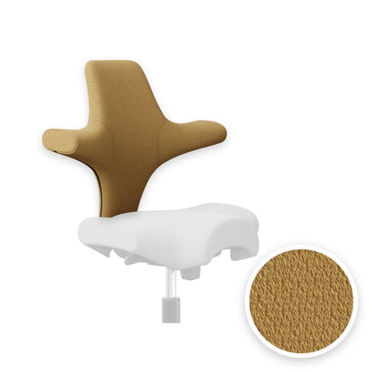 HÅG Capisco backrest cover in Sirdal Ochre SRD320