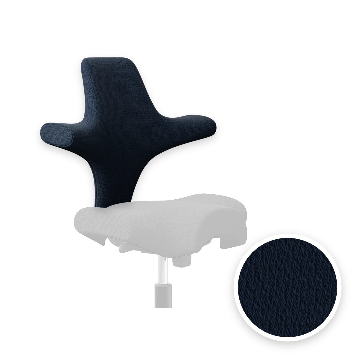 HÅG Capisco backrest cover in Sirdal Dark blue SRD780