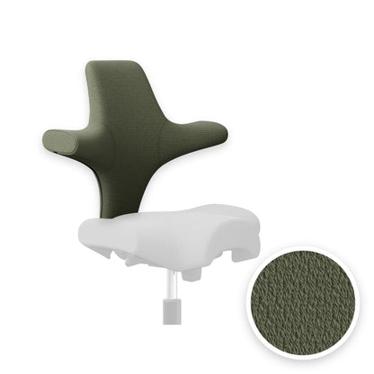 HÅG Capisco backrest cover in Sirdal Green SRD960
