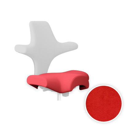 HÅG Capisco seat cover in Comfort+ Red CMF64003