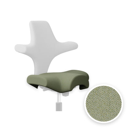 HÅG Capisco seat cover in Capture Green-grey CPT5101