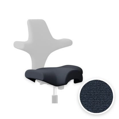 HÅG Capisco seat cover in Capture Dark blue CPT6001
