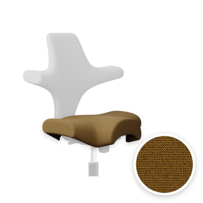 HÅG Capisco seat cover in Capture Ochre CPT6401