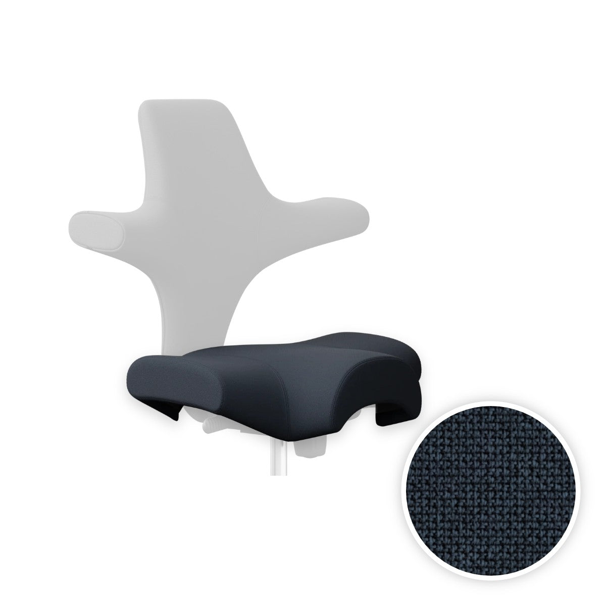 HÅG Capisco seat cover in Cura Blue CU66165