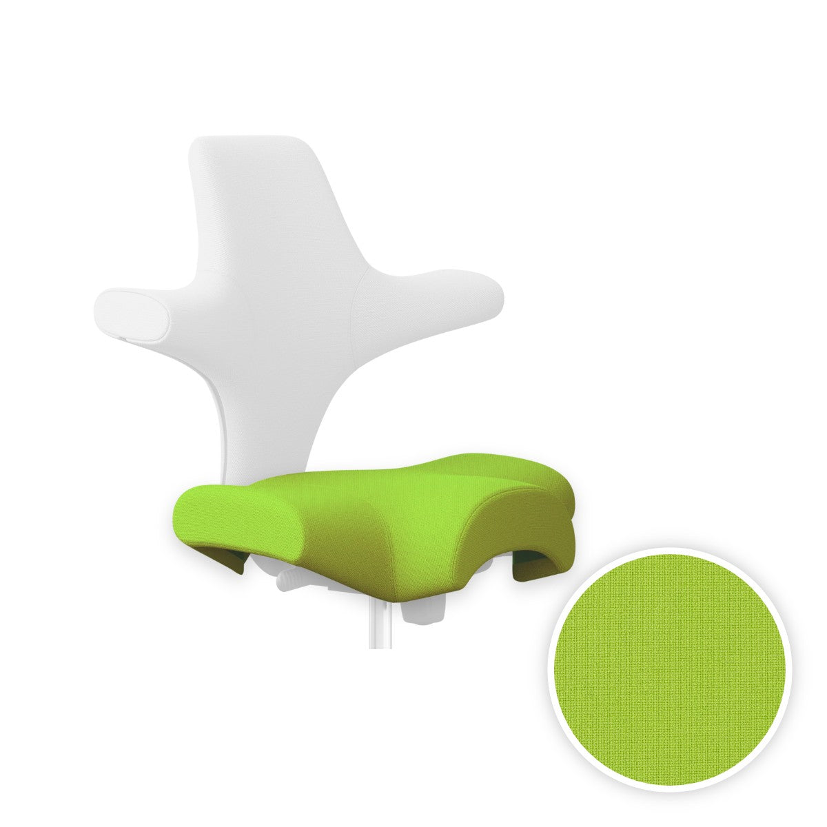 HÅG Capisco seat cover in Fame Green FM68144
