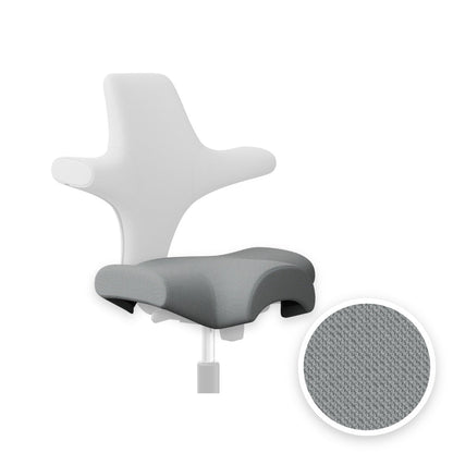 HÅG Capisco seat cover in Select Light ash grey SC60131