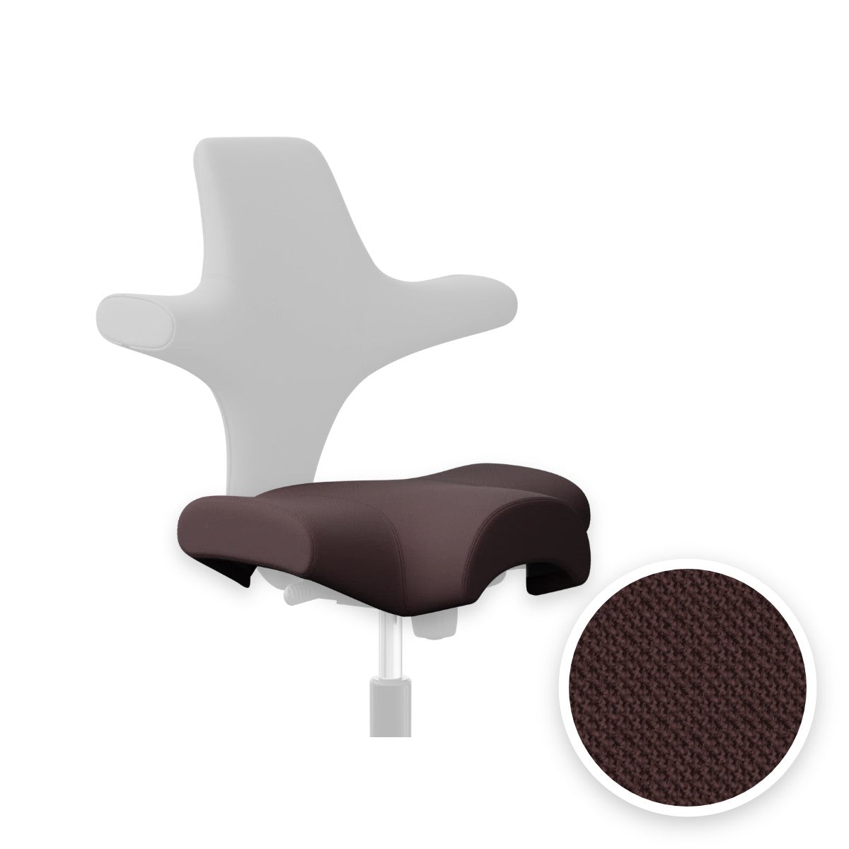 HÅG Capisco seat cover in Select Chestnut SC61186