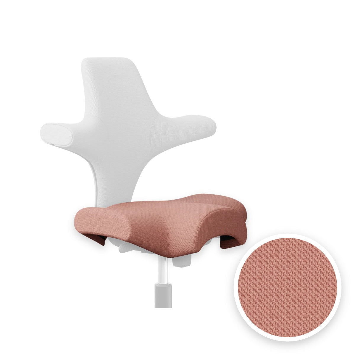 HÅG Capisco seat cover in Select Light blush SC64213