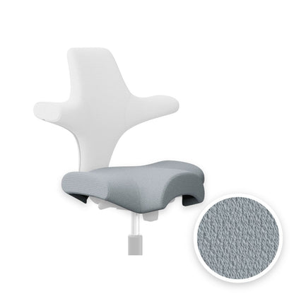 HÅG Capisco seat cover in Sirdal Light grey SRD120