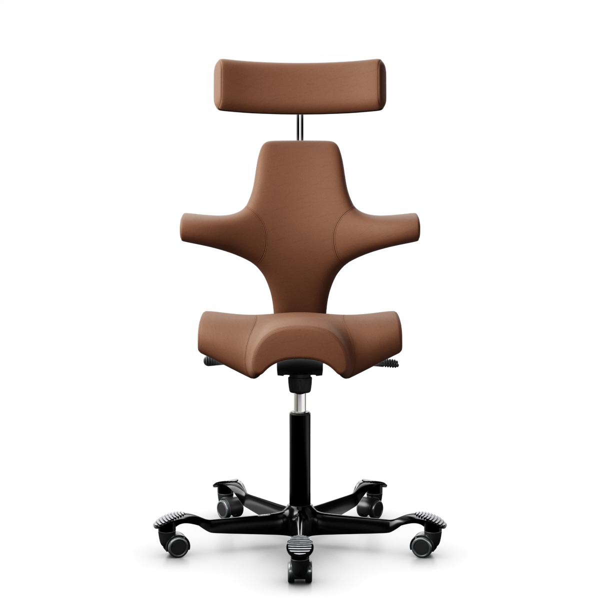 HÅG Capisco 8107 ergonomic saddle office chair with headrest