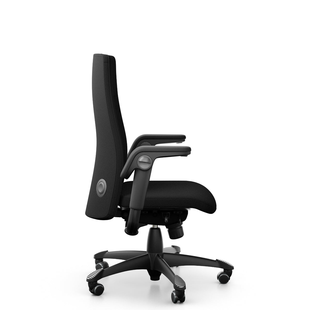 HÅG Tribute 9021 in black, side view