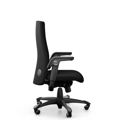 HÅG Tribute 9021 in black, side view